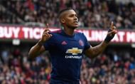 MIDDLESBROUGH, ENGLAND - MARCH 19:  Antonio Valencia of Manchester United celebrates scoring his sides third goal during the Premier League match between Middlesbrough and Manchester United at Riverside Stadium on March 19, 2017 in Middlesbrough, England.  (Photo by Stu Forster/Getty Images)